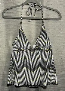 Converse Tankini Stripe Pattern Top Size‎ M