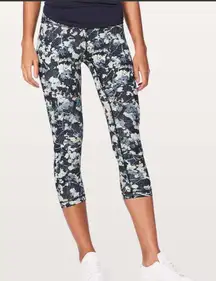 Lululemon Wunder Under Crop (Hi-Rise) 21"-Spring Bloom Multi