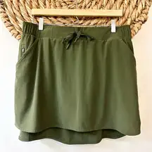 All In Motion Athletic Skirt in Olive Green Size Large