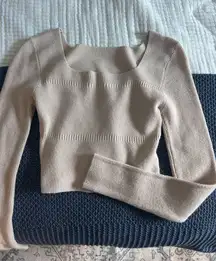 Shein Cropped tight fitted sweater 