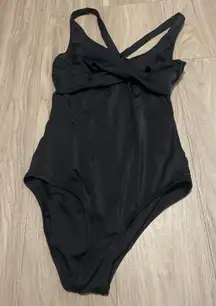 J. Crew Elegant Black Swimwear
