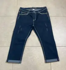 Diamonds Threads NWOT Blue Jean  Capris