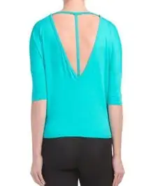 NWT K Deer microflex T-back pullover top