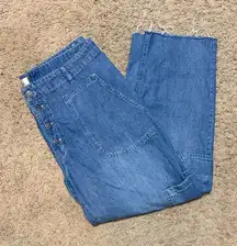 Women's Sundance Boho Artsy Blue Denim Jeans