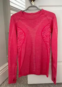 Lulu Hot pink long sleeve