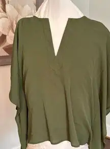 Heyson dark green tunic