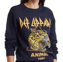 Def Leppard NEW  Pyromania 1987 United States Tour Crewneck Sweatshirt - size