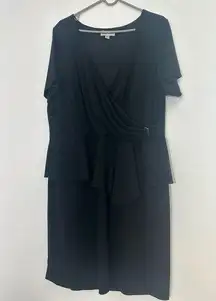 Black dress size 18