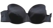 🆕 Lane Bryant Plus 44B‎ Black Strapless Padded Bra NEW NWT