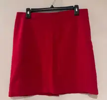 J. Jill Red Skirt Size SP