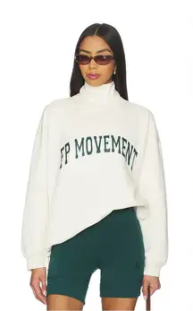 Free People Movement Victory Biker Shorts Green Size L