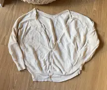 ba&sh Ivory Knit Sweater