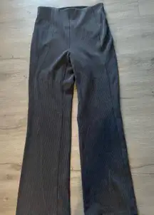 Ribbed softstreme flared pants