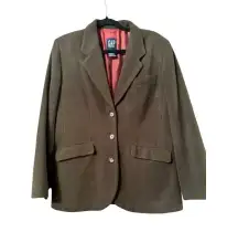 VTG GAP Wool/Angora blend two button blazer classic traditional staple peice M
