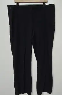 Lululemon $158 Retail Smooth Fit Pull-On High-Rise Pant Regular in Black Sz 18