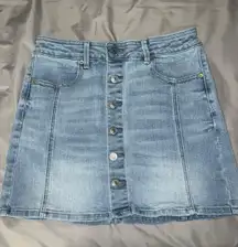 Outfitters Short Denim Skirt