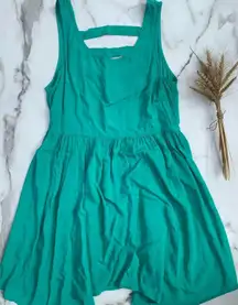 Altar’d State teal green cutout ladder back tank dress NWT SMALL