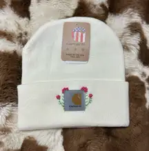NWT hand embroidered Carhartt beanie 