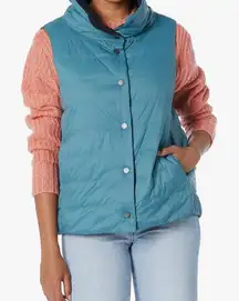 Carve Designs SILVERTON REVERSIBLE DOWN VEST COLOR HYDRO/BLACK NEW SZ XS