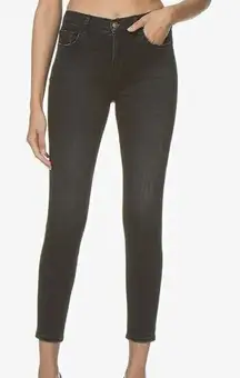 Current Elliott Women's‎ High Waisted Stiletto Black JEANS Size 29 Denim Pants