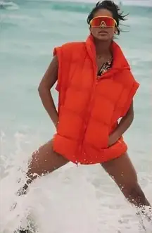 NWOT Free People Movement In A Bubble Puffer Vest