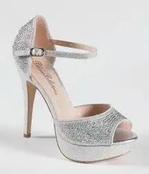 Silver Formal Heels