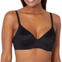 Bali Women's Passion‎ for Comfort Back Smoothing Underwire Bra DF3390 36DD Black