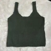 Alya Cropped Knit Tank