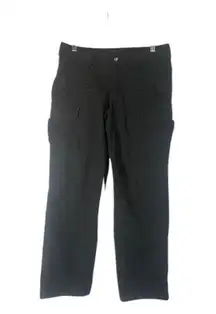 5.11 Tactical Black Cotton Blend Durable Casual Cargo Work Pants Women Sz 8