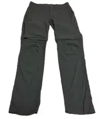 Columbia Pants Womens Size 6 Reg Hiking Zip Off Gray Outdoors Omnishield