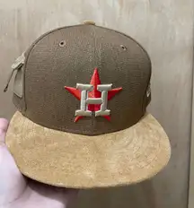 Myfitteds Houston Astros elite series Jordan AJ VI TS Travis Scott Inspo size 7 1/4 in store e exclusive