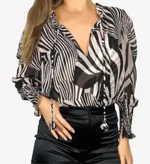 NEW with tags Misa Los‎ Angeles Siena Top in Casablanca Black - S