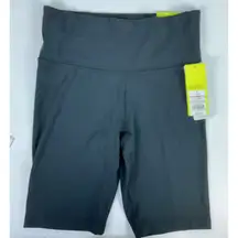 NWT All in Motion Dynamic Flex Black Bike Shorts‎ High Rise Athletic Activewear