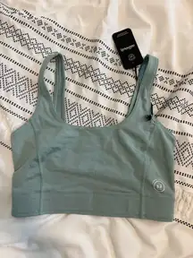 Allbirds Natural Flow Crop Tank Sports Bra S