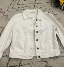 White Denim Jacket