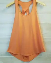 {L} Zyia Active Morning Sun Vented Open Back Tank