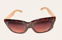 American Eagle outfitters tortoise frame brown tint sunglasses