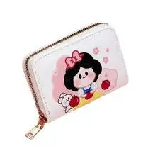 Small Wallet for Women Cute Zipper Wallet for Girls Credit Card Holder Coin Purse