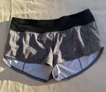 Gray Speed Up Shorts 2.5