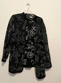 Vivienne Tam East Wind Code embroidered floral jacket, size 2 ￼