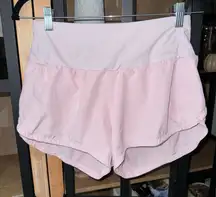 Strawberry Milk speed up running shorts amazon high rise zipper pocket lulu