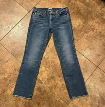 Playback Cuffed Cropped Straight Leg Jeans Size 28