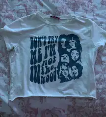 Edikted Graphic Crop Tee