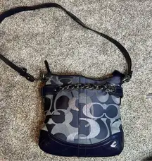 Coach  2013 Factory Shoulder Bag in beautiful Navy Blue