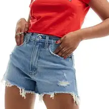 Abercrombie & Fitch 4” Mom Short High Rise Size 28/6 Curve Love
