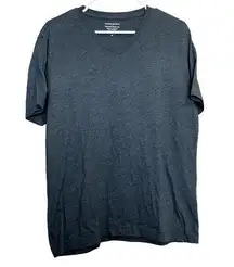 Banana Republic  Premium Wash Tee Shirt Size Medium Dark Grey Cotton Blend