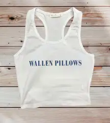 Wallen Pillows Cropped Tank