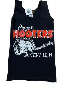 New Women’s Hooters Girl Uniform Rare Vintage Tank Top Jacksonville Florida Xxs