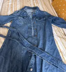 Ana Jean Denim Minimalist Classic Jacket S