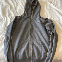 Nike Grey  zip up